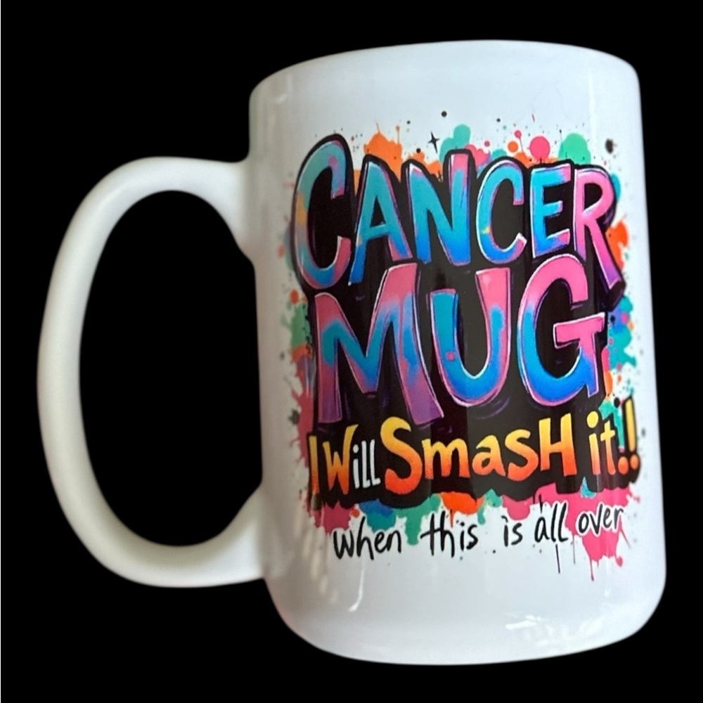 Colorful Cancer Mug 15oz